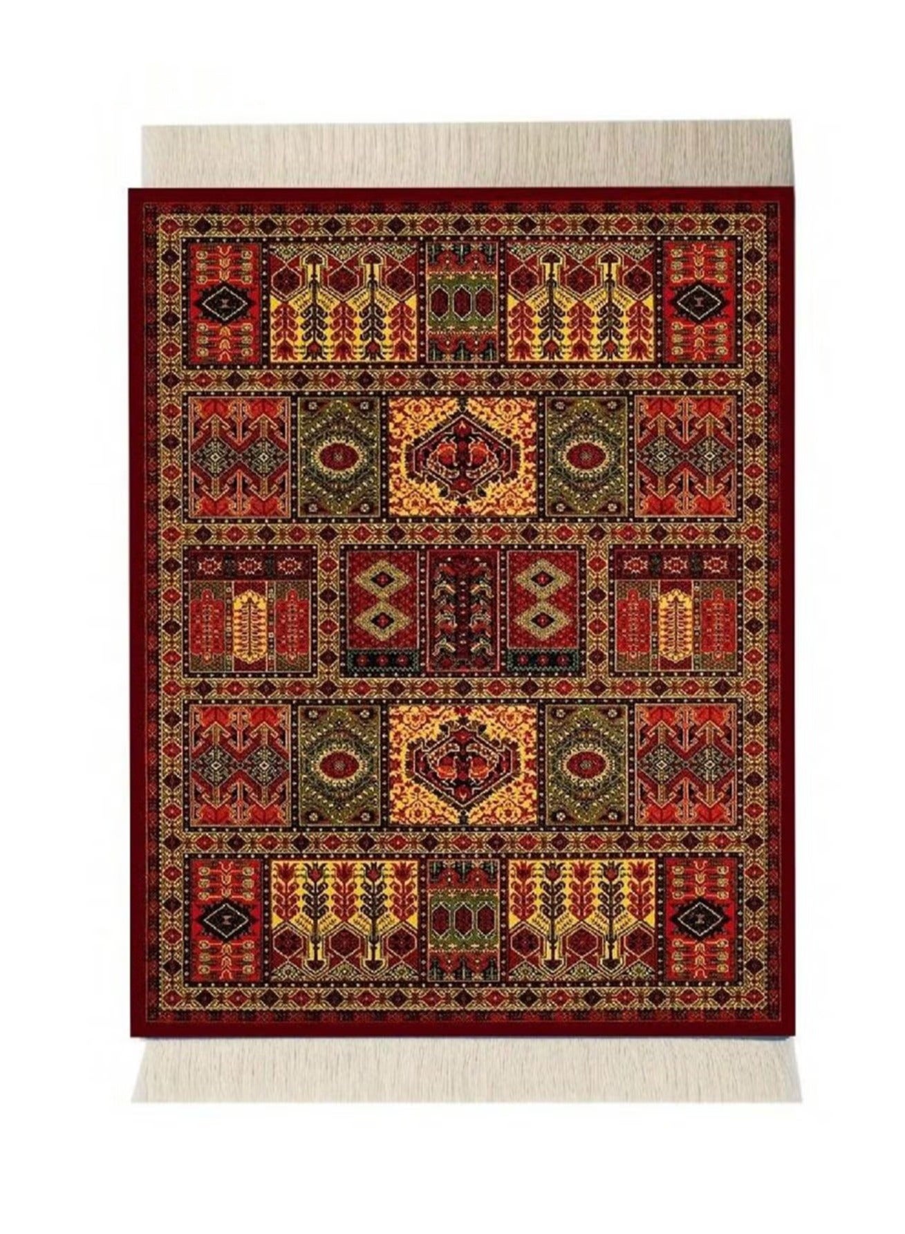 Coffee Mat Arabic Style Absorbent Insulated Coaster or Tea Table Heat Resistant Drying Non-slip Suitable for Machine, Pot, Accessories 1 Piece